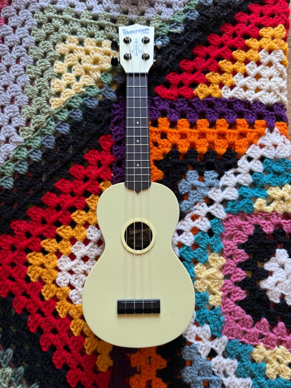 The Waterman Green Soprano Ukulele by Kala